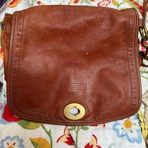 Coach Colorful Striped Interior Bag